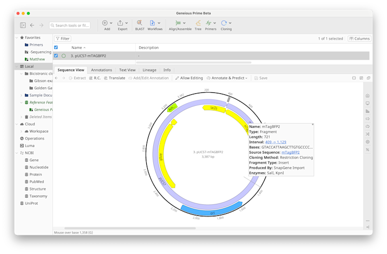 Geneious_Geneious クラウド | Geneious Cloud